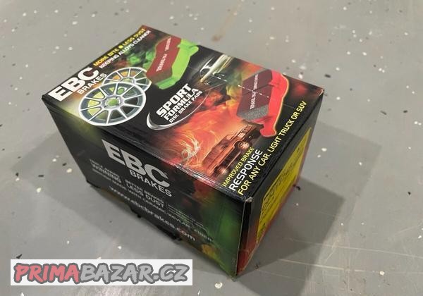 Zadne brzdove platnicky EBC YellowStuff Street + Track DP414