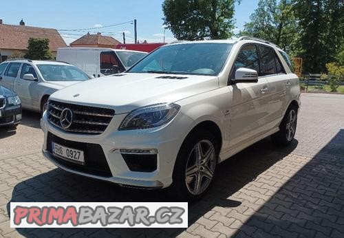 M-B ML 63 AMG 5,5 - sedan,I.maj.CZ, servis,nehav. TOP