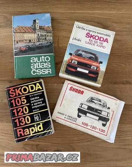 Knihy Škoda a autoatlas