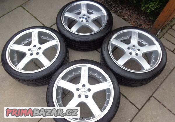 5x100 r18 litá Octavia Golf Subaru  Toyota Audi +pneu gratis