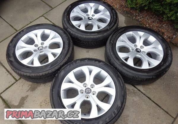 Citroen C5 / Peugeot original R17 alu + pneu gratis