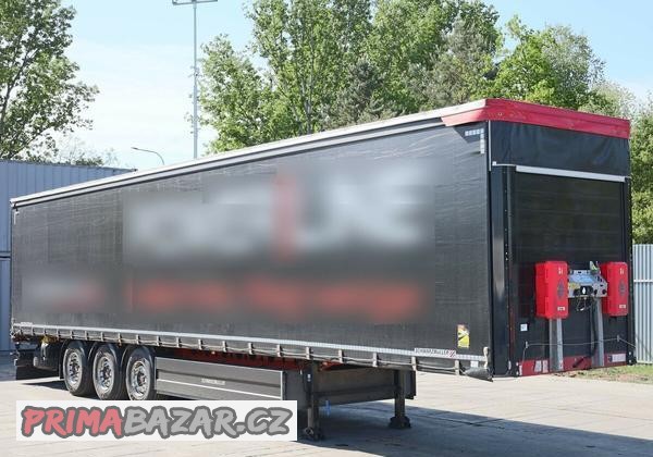 Schwarzmüller SPA 3/E, STANDARD, 33 PALET, NÁPRAVY SAF, ZVED