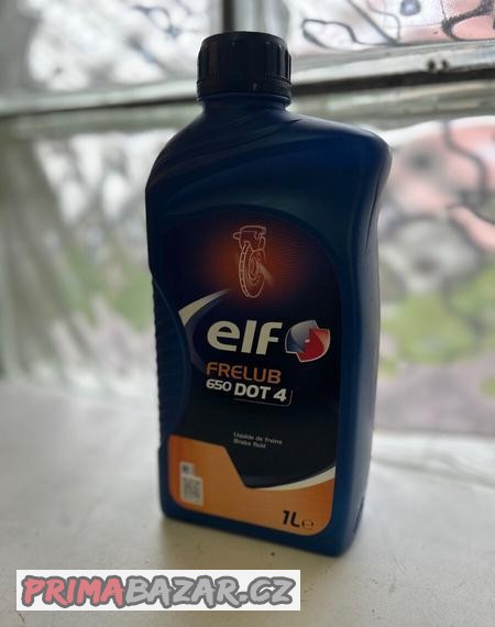 Více kusů brzdové kapaliny ELF frelub650 DOT4