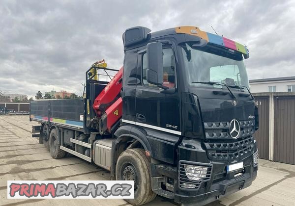 Mercedes-Benz Arocs 2542 EURO 6, HYDRAULICKÁ RUKA PALFINGER 