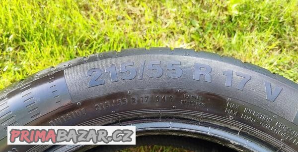 Continental 215/55 r17 letní