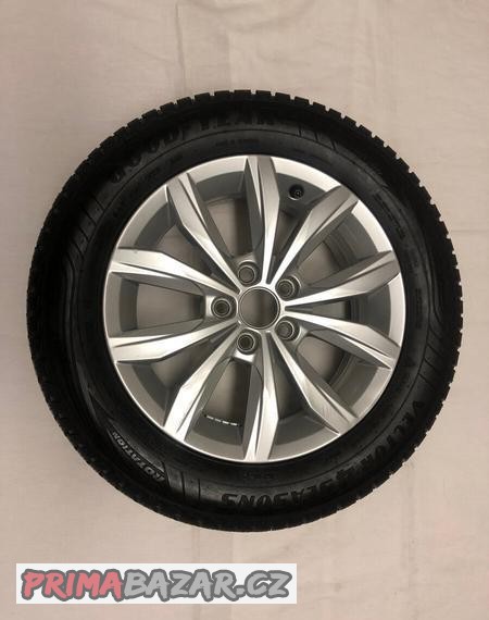Alu kolo 5,5Jx15 ET40 5x100 + pneu 185/65 R15