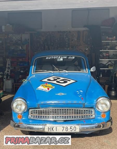 Wartburg 311 RALLYE, FIA doklady, platná RZ, r.v.:1962