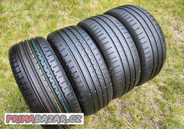 4x Letní pneu Continental + Hankook - 205/55 R16 - 75%