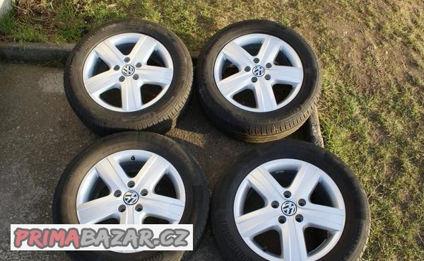 alu kola original VW transporter T5 T6 T7 letni pneu R17