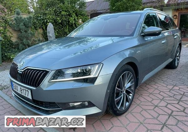Škoda Superb 2.0 L&K 1.MAJITEL ČR DPH LED TOP