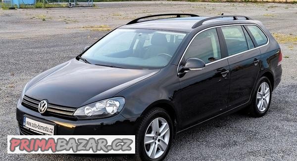 VW Golf 6 1,6 TDi 77 kW r.v. 3/10, 2x klíč 2x kola serviska