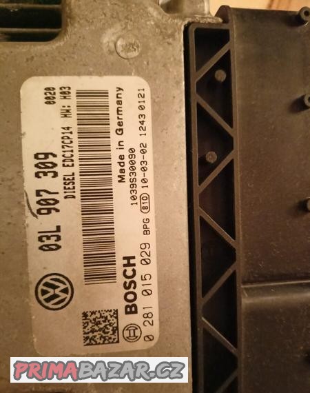 Řídící jednotka motoru VW 03L907309