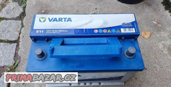 Prodám  baterii Varta Blue Dynamic 74Ah 680A