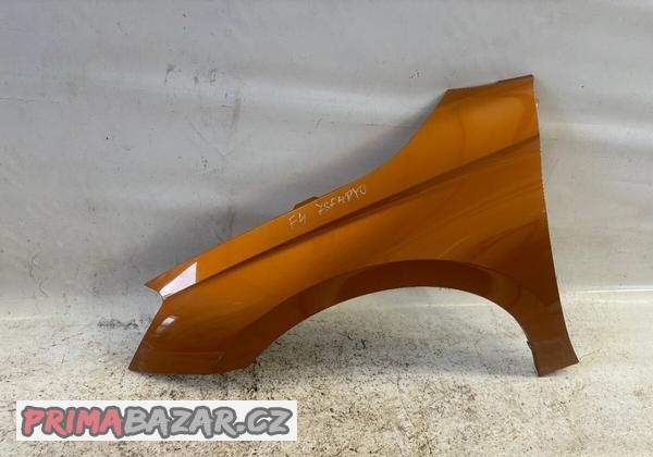Přední levý blatník Škoda Fabia 4 oranžová
