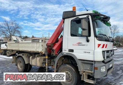 Prodáme MB Actros 1848 AK, 4x4,sklápěč. Rok: 06/2009,