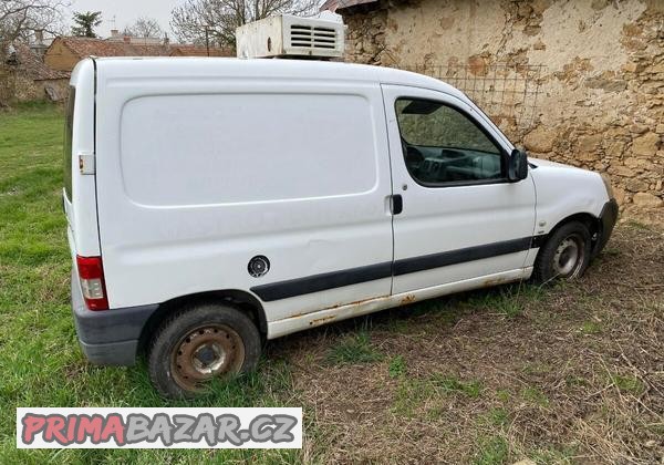Dodávka Peugeot Partner s chladírenskou vestavbou
