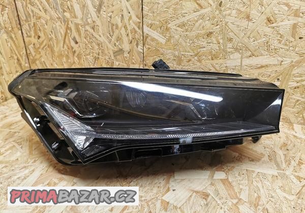 Pravé přední světlo škoda Enyaq IV matrix Full-Led
