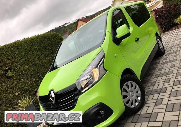 Renault Trafic 112tis.km 8/2019-89Kw-9 míst-ČR-1 majitel-DPH