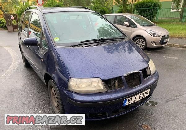Prodám Seat Alhamru 1.9 tdi 85kw 2002 7 místní
