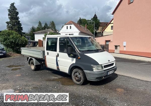 Transit 2.4tddi  6míst tupláky zadní náhon