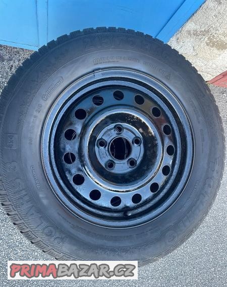 Plechová kola 5x114.3 R16+ pneu Barum