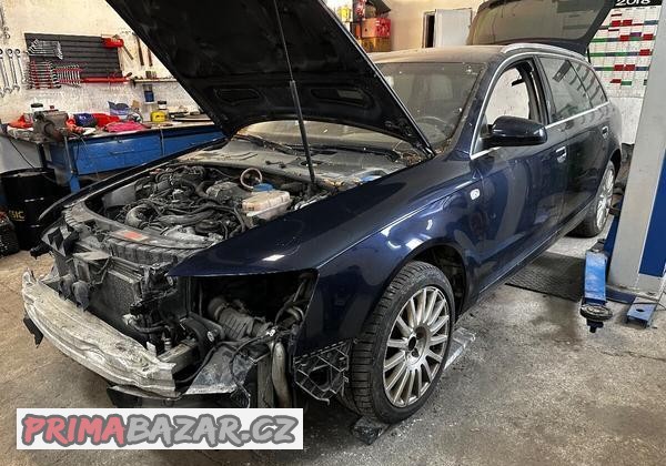 Audi a6 c6 3.0tdi 171kw automat cely auto na díly