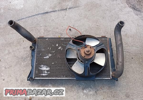 Chladič vody Škoda 105-120-130 vč. ventilátoru