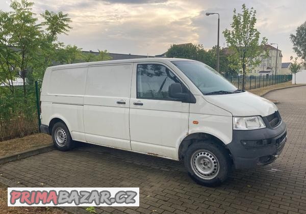 VW TRANSPORTER T5 2.5TDi  LONG - NEPOJÍZDNÝ