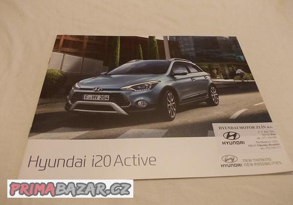 HYUNDAI i20 Active --- český prospekt