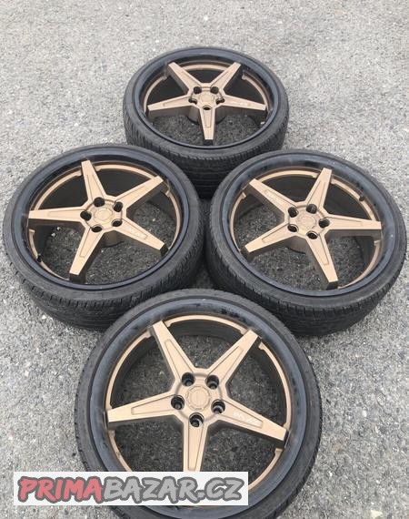Alu kola 5x112 r20 z pneu 245/30r2