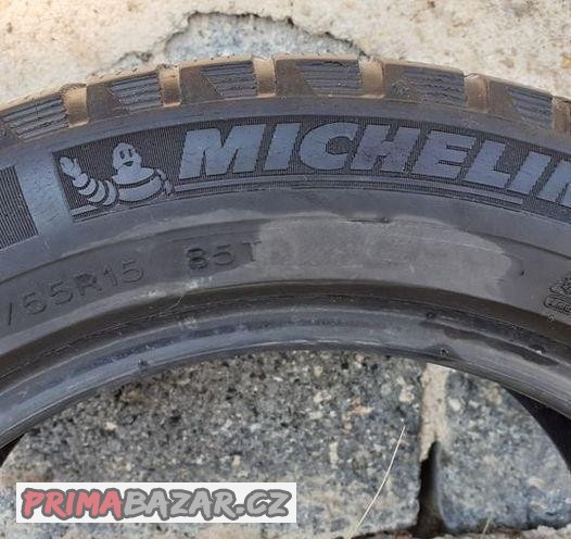 2 ks zimní pneu zn. MICHELIN ALPIN A3, 195-55 R15, 85T.