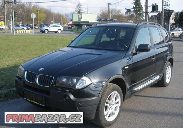BMW X3,2.0 D,110kW,4x4,MANUÁL,NAVIGACE,XENONY,SERVISKA
