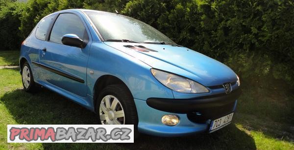 Peugeot 206 1.6i XS 65kw rok 2000 STK 12/2025 Euro3