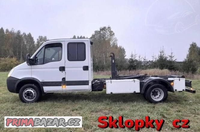 Iveco 65C18 pouze 122000km nosič kontejnerů