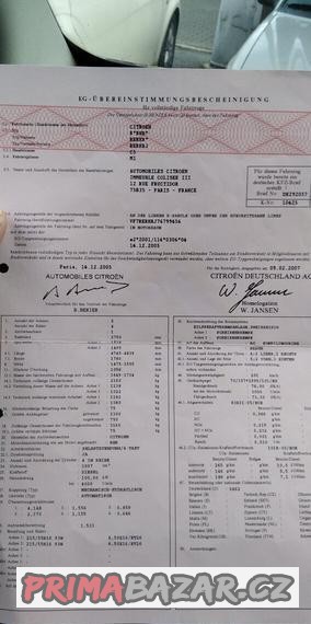 Citroen c 5 kombi, 2.0 hdi, automat