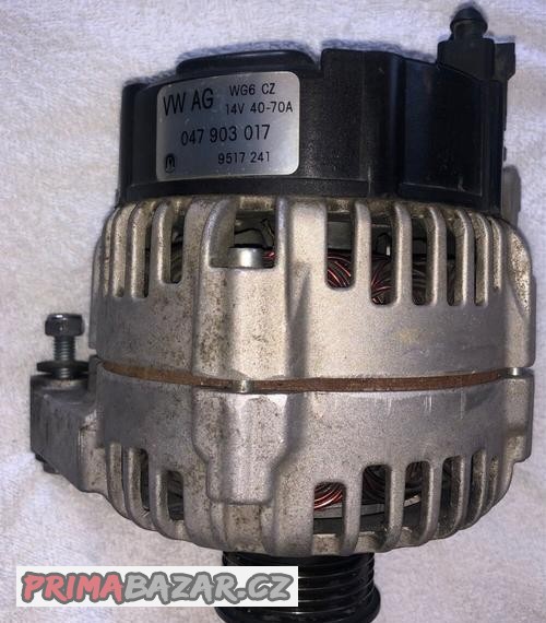 ALTERNÁTOR na FABIA I, motor 1.6, použitý