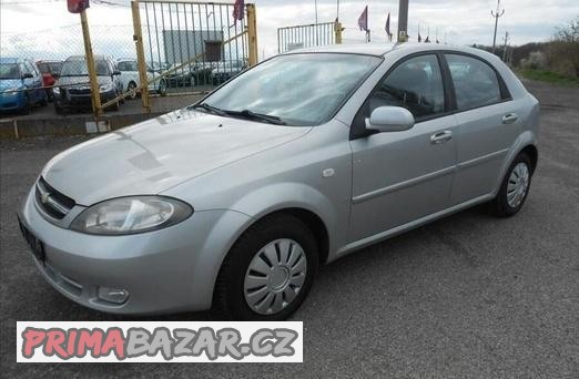 Chevrolet Lacetti 1,6 80 kW Historie KLIMA benzín manuál