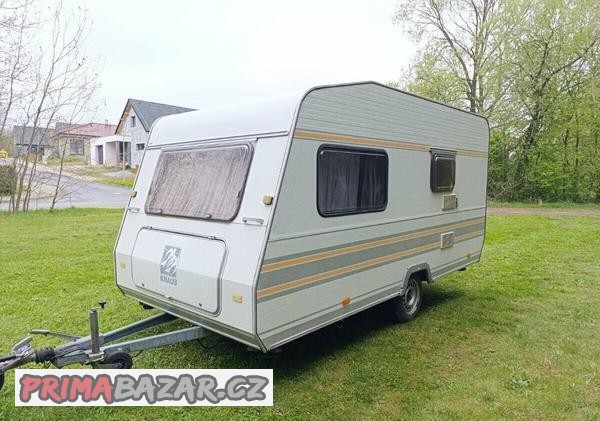 Knaus Country 396, max 1000kg, nová STK, předstan, 100km/h