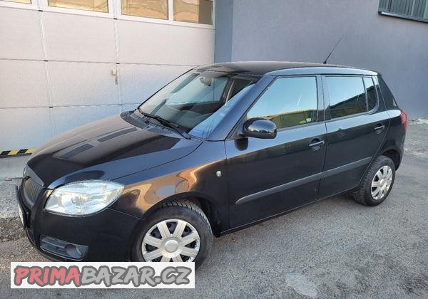 FABIA II BENZIN r.08, SERVISKA, KLIMA, TAŽNÉ,  TOP CENA