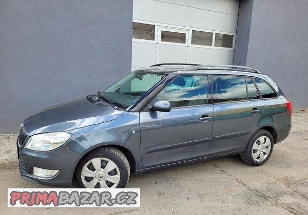 FABIA II TDi combi 77kW, r.10, ELEGANCE, bez koroze- SOLIDNÍ