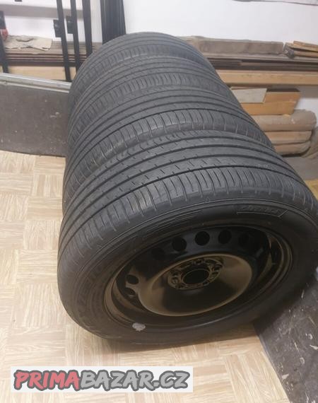 Sada plech disků orig. VOLVO + pneu FALKEN 205/55/16V