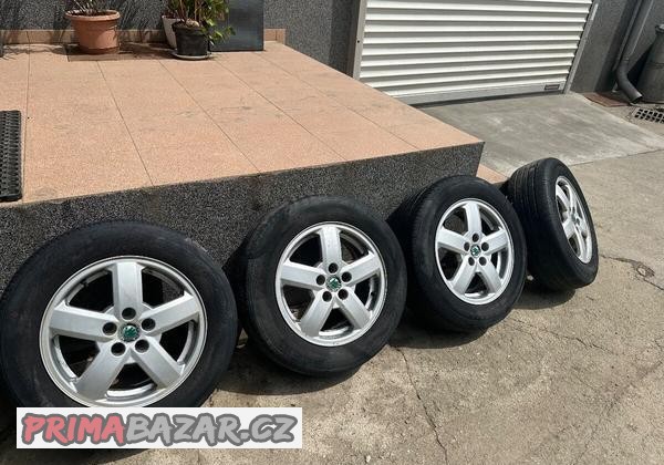 Originalni Alu kola 5x100 R15 195/65 15