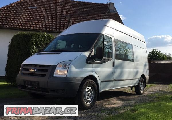 Ford Transit 2.4 TDCi, 85kW, 6 míst, L3H3, tažné 2.8t