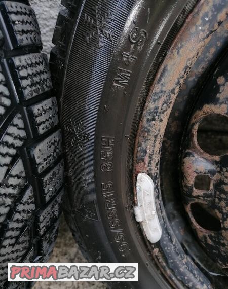 Pneu 195/55 R15 s ráfky