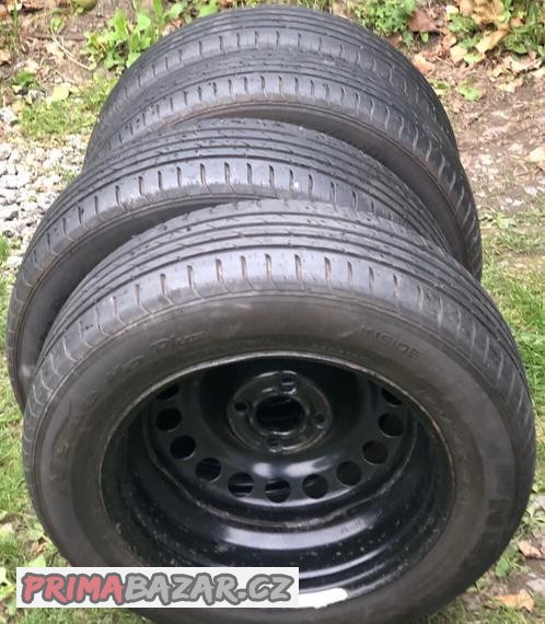 4x LETNÍ pneu s disky 195/60R 15 88H na OPEL