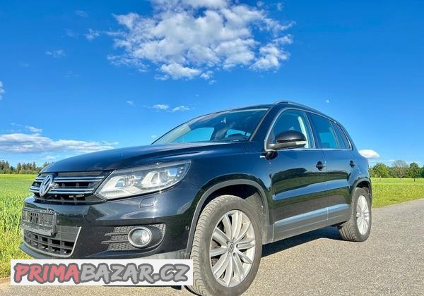 VW TIGUAN 2.0TDI 130KW - Edice CUP - 4x4 - DSG+F1 - 2014 -