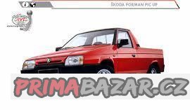 ŠKODA FAVORIT PIC-UP KRYT SVĚTLA,