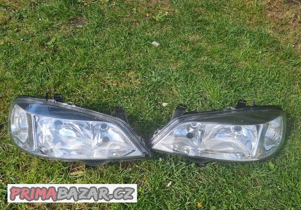 Opel Astra-g přední světla originál sada 2 ks