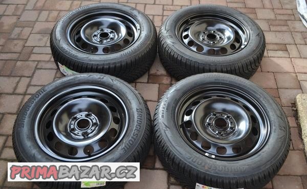 NOVÁ zimní sada Š.Octavia IV+205/60R16 Bridg.Blizak LM005