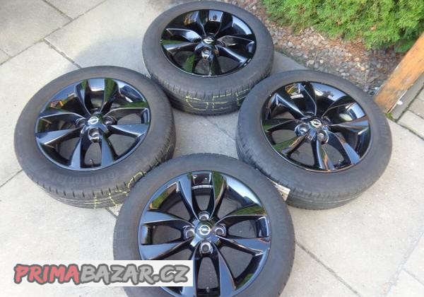 Opel Corsa / Astra letna sada kol s TPMS 195/55R16  4x100